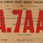 1922 7AA QSL Card