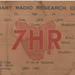 Hobart Radio Research Club QSL Card (circa 1930s)