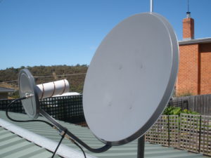 VK7DMH Microwave Satellite Dish